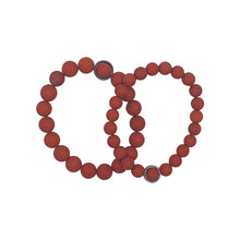 Carica l'immagine nel visualizzatore di Gallery, Bracciale Diaspro Rosso 4 Elementi